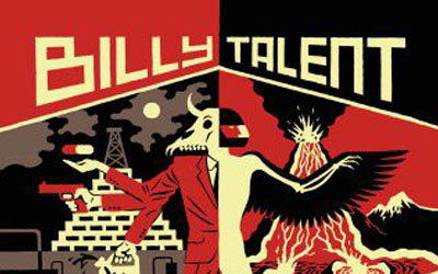 Invitations pour le concert de Billy Talent