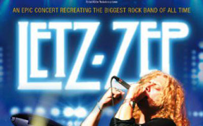 Invitations pour le concert de Letz Zep