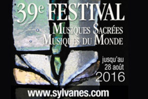 Invitations pour le festival "Musiques Sacrées"