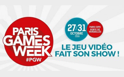 Invitations pour le salon Paris Games Week