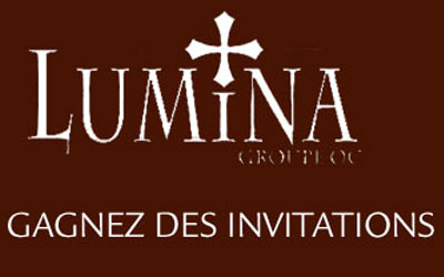 Invitations pour le spectacle Lumina