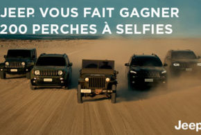 Perches à selfies Jeep