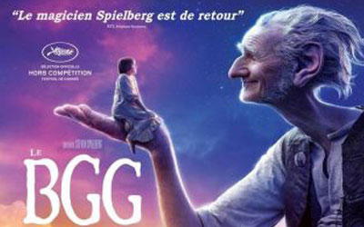 Places de cinéma pour le film Le BGG – Le bon gros géant