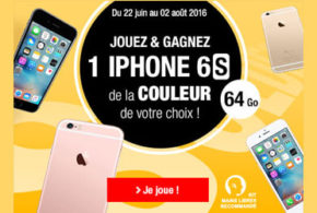 Smartphone iPhone 6S couleur au choix