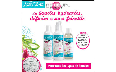 Test produit, ActiCurl hydra d'Activilong