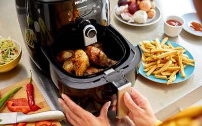 Test produit, l'Airfryer HD9641/90 de Philips