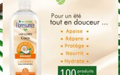 Test produit, Lait Corps Coco apaisant de Floressance