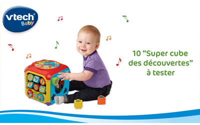 Test produit, Super Cube des Découvertes VTECH