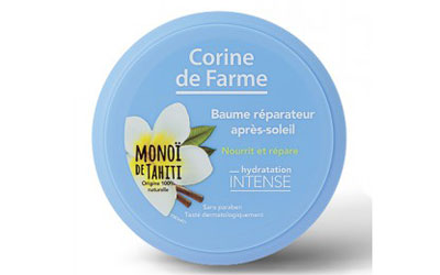 Test produit, baume réparateur après-soleil