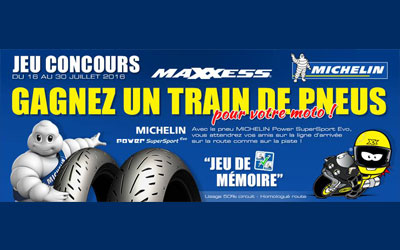 Train de pneus Michelin Pilot Power
