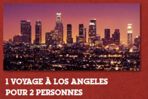 Voyage pour 2 personnes à Los Angeles