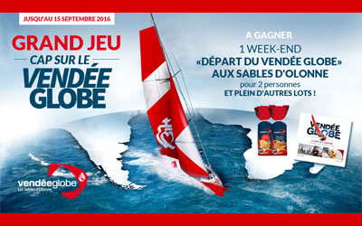 Week-end pour 2 afin d'assister au départ du Vendée Globe