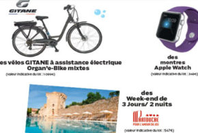 Week-ends, vélos électriques, montres connectés