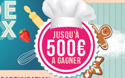 500€ de cadeaux à gagner