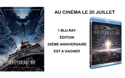 Blu-Ray du film Independence Day