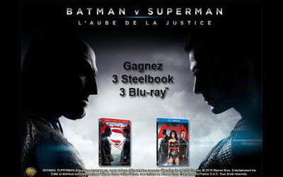 Blu-ray du film Batman v Superman L'Aube de la Justice