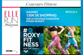 Bon d'achat Roxy Fitness de 150 euros