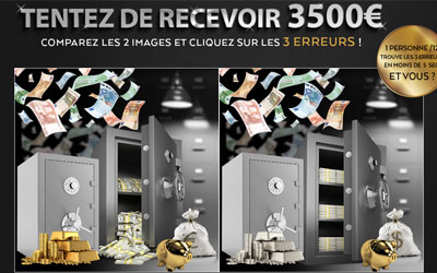 Chèque de 3500€