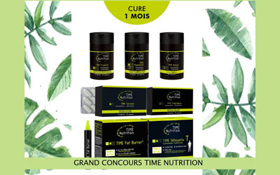 Cure d'un mois de boisson Time Nutrition