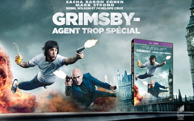 DVD du film Grimsby Agent trop special
