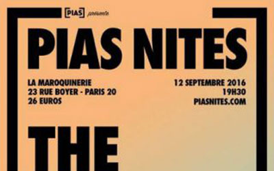 Invitations pour la soirée Pias Nites à Paris