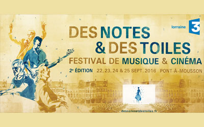 Invitations pour le Festival Des Notes et des Toiles
