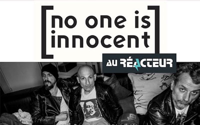 Invitations pour le concert de No One Is Innocent