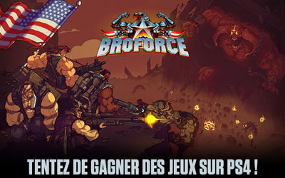 Jeux vidéo PS4 Broforce