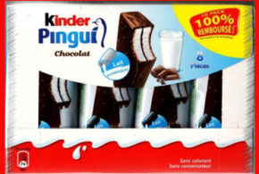 Kinder pingui 100% remboursé