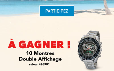 Montres double affichage