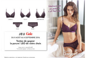 Parures de lingerie Darjeeling