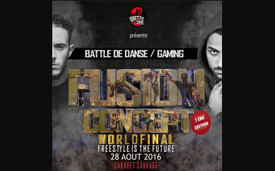Pass pour le concours de danse Fusion Concept World Final