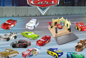 Petites voitures de la collection Cars