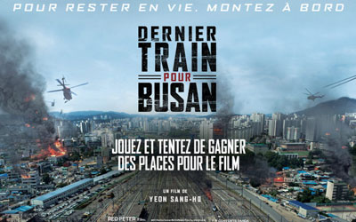 Places de cinéma pour le film Dernier train pour Busan