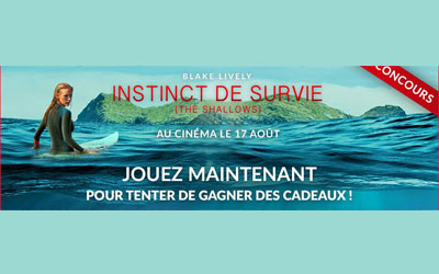 Places de cinéma pour le film Instinct de survie