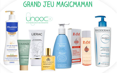 Produits de soins bébé et maman