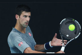 Raquette de tennis Head signée par Novak Djokovic