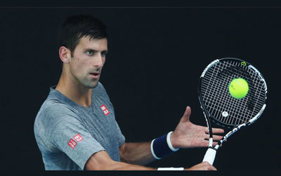 Raquette de tennis Head signée par Novak Djokovic