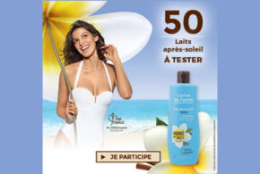 Test produit, Lait Après-Soleil Apaisant au Monoï de Tahiti