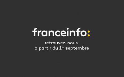 Visites du plateau de la chaîne Franceinfo pour 2