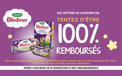 Blediner 100% remboursés