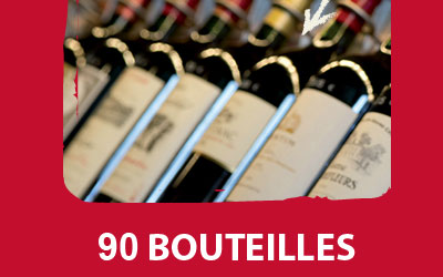 Bouteilles de vins de Saint-Émilion