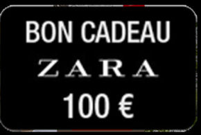 Cartes cadeau Zara