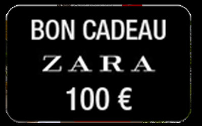 Cartes cadeau Zara