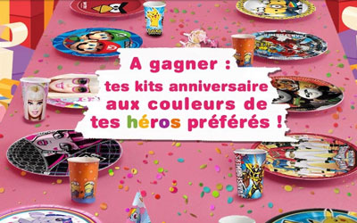 Concours gagnez des bons d'achat Easykidsanniversaire