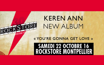 Concours gagnez des invitations pour le concert de Keren Ann