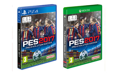 Concours gagnez des jeux vidéo PES2017