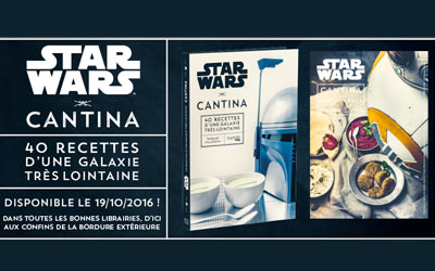 Concours gagnez des livres Star Wars Cantina