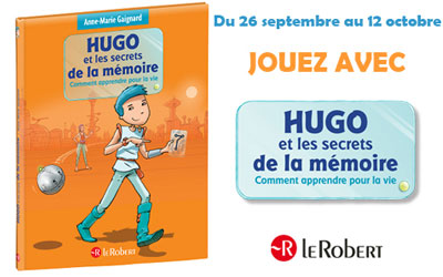 Concours gagnez des livres jeunesse Hugo et les secrets de la mémoire