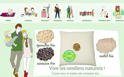 Concours gagnez des oreillers naturels en 60x60 garnis